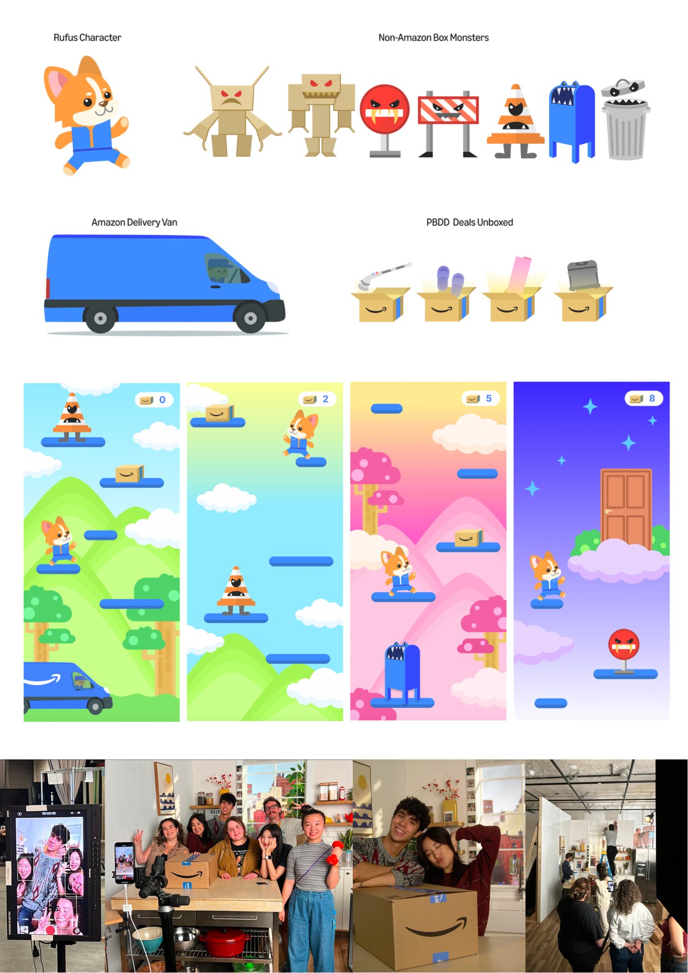 Rufus Run character and game design